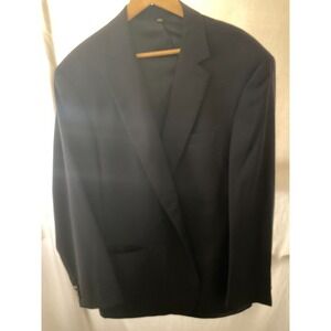 Men's‎ Orvis Suit Jacket Navy Size 48R with Silver Buttons